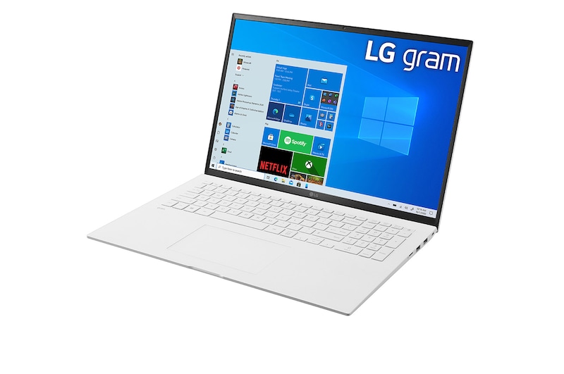 LG gram 17Z90P Windows 10 Home - Portátil ultraligero de 43,2cm (17") WQXGA 16:10 IPS (1,3 Kg, autonomía 15h, Intel EvoTM i7 11ª gen., Iris Xe, 16GB RAM, 1TB SSD NVMe) Blanco - Teclado Español, 17Z90P-G-AA79B