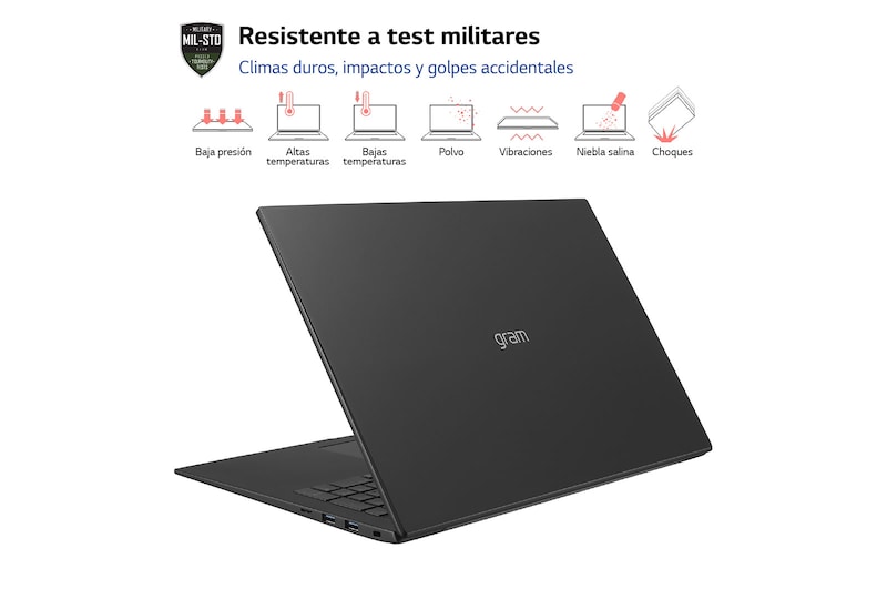 LG gram 17Z90R/ Windows 11 Home/ i7/ 16GB/ 512GB SSD/ 1,35Kg/ 20h, 17Z90R-GAA75B