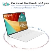 LG gram 17ZB90R/ Windows 11 Home/ i7/ 16GB/ 512GB SSD/ 1,35Kg/ 20h , 17ZB90R-G.AA74B