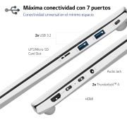 LG gram 17ZB90R/ Windows 11 Home/ i7/ 16GB/ 512GB SSD/ 1,35Kg/ 20h , 17ZB90R-G.AA74B