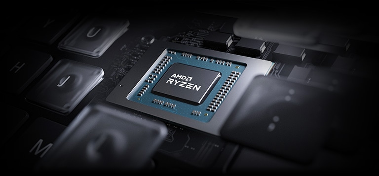 Potente CPU AMD permite un rendimiento potente