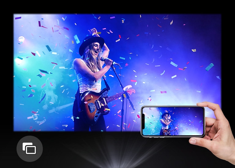 Comparte tus contenidos en pantalla grande