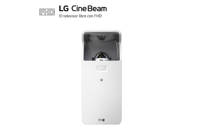 LG Proyector HF65LSR - LG CineBeam de tiro corto (hasta 100", fuente LED, 1.000 lúmenes, 1920 x 1080) 150.000:1, HF65LSR