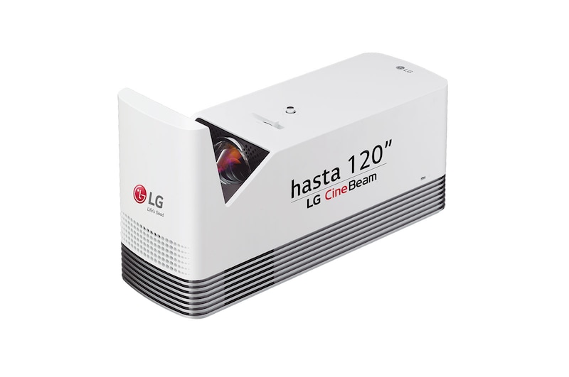 LG Proyector HF85LSR - LG CineBeam de tiro corto (hasta 120", fuente láser, 1.500 lúmenes, 1920 x 1080) 150,000:1, HF85LSR