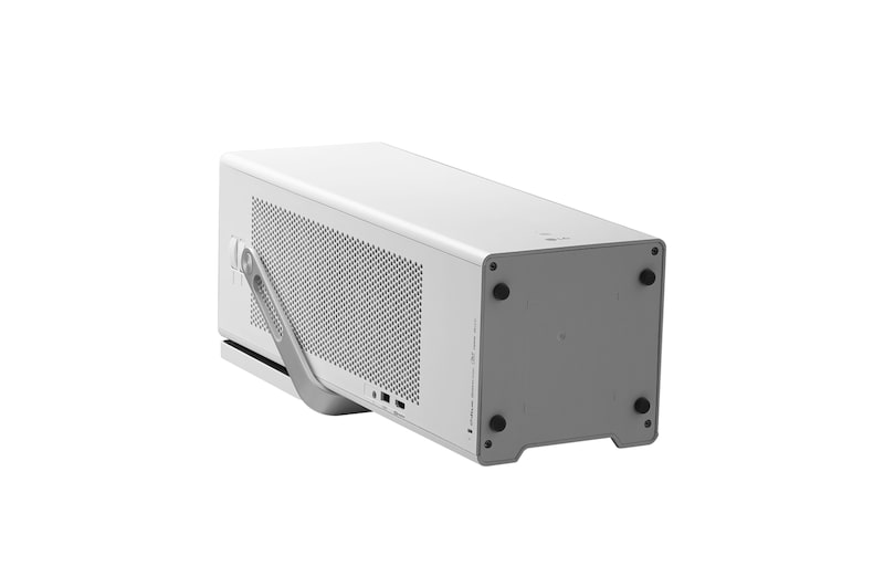 LG Proyector HU80KSW - LG CineBeam con SmartTV webOS 3.5 (hasta 150", fuente láser, 2.500 lúmenes, 3840 x 2160, Blanco) 150.000:1, HU80KSW