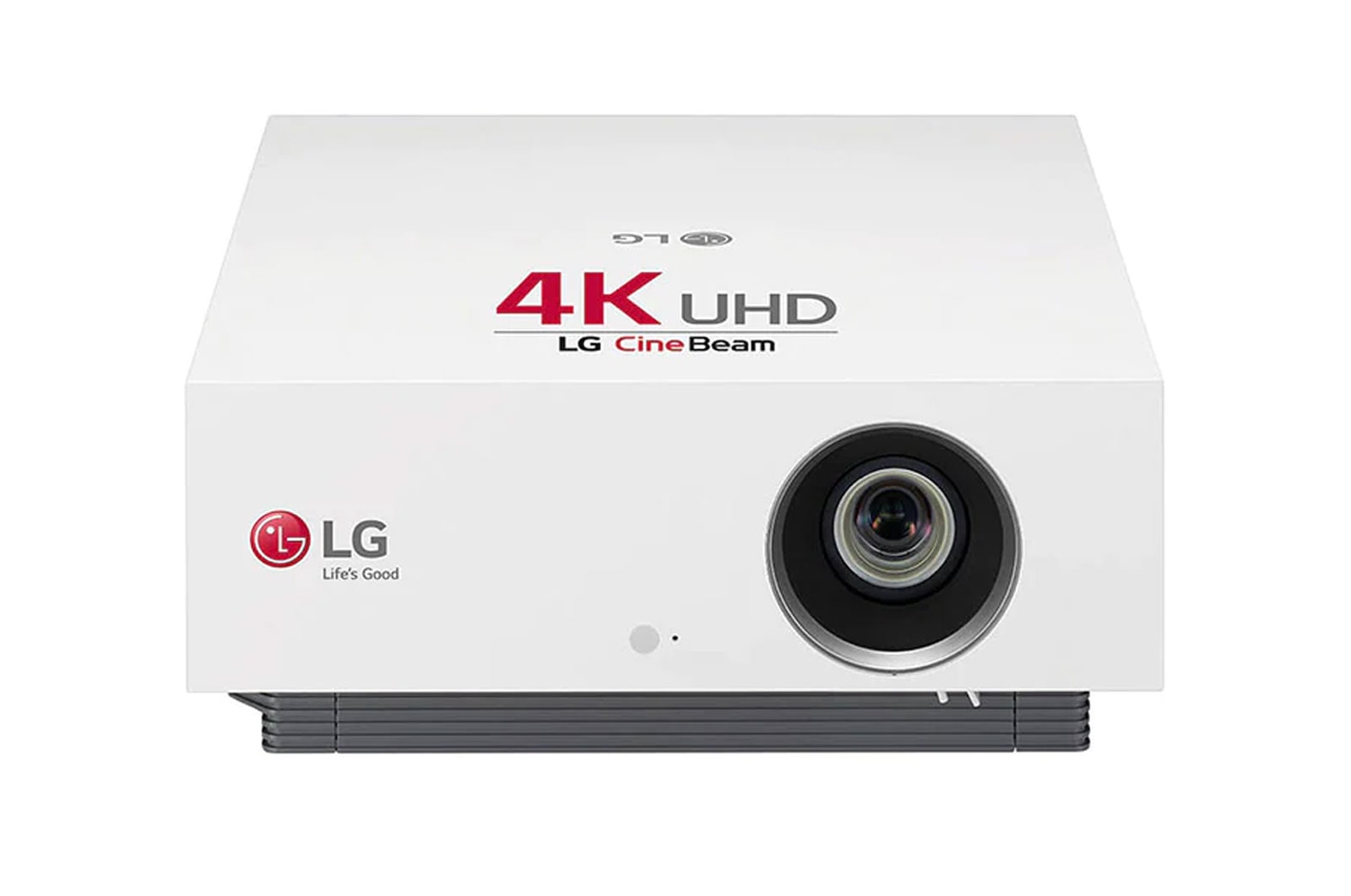 LG Proyector HU810PW - LG CineBeam con SmartTV webOS 5.0 (hasta 300", fuente Láser, 2.700 lúmenes, 3840 x 2160px, Blanco), HU810PW