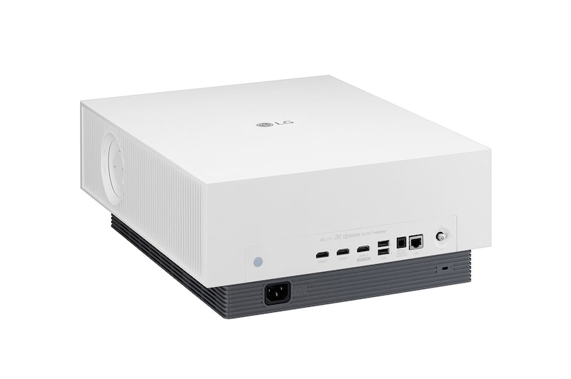 LG Proyector HU810PW - LG CineBeam con SmartTV webOS 5.0 (hasta 300", fuente Láser, 2.700 lúmenes, 3840 x 2160px, Blanco), HU810PW