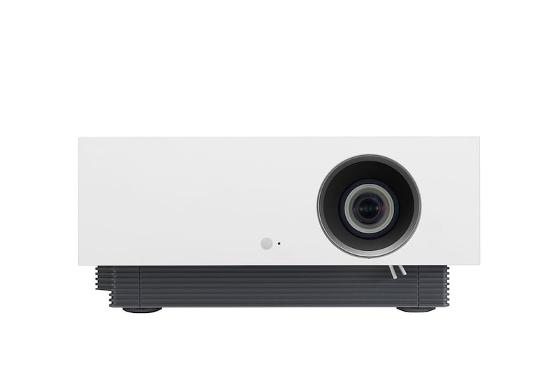 LG Proyector HU810PW - LG CineBeam con SmartTV webOS 5.0 (hasta 300", fuente Láser, 2.700 lúmenes, 3840 x 2160px, Blanco), HU810PW
