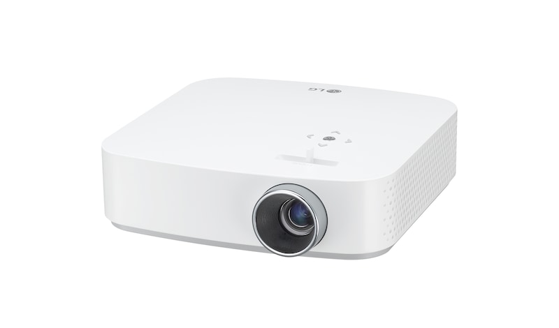 LG Proyector PF50KS - LG CineBeam con SmartTV webOS 3.5 y batería integrada (hasta 100", autonomía 2,5 horas, fuente LED, 600 lúmenes, 1920 X 1080) 100,000:1, PF50KS