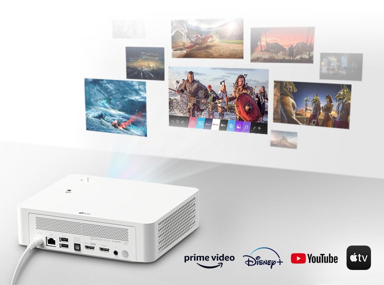 LG CineBeam, para disfrutar de una amplia variedad de contenidos