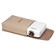 LG Proyector PH510PG - LG CineBeam con batería integrada (hasta 100", autonomía 2,5h, fuente LED, 550 lúmenes, 1280 x 720) 100,000: 1, PH510PG