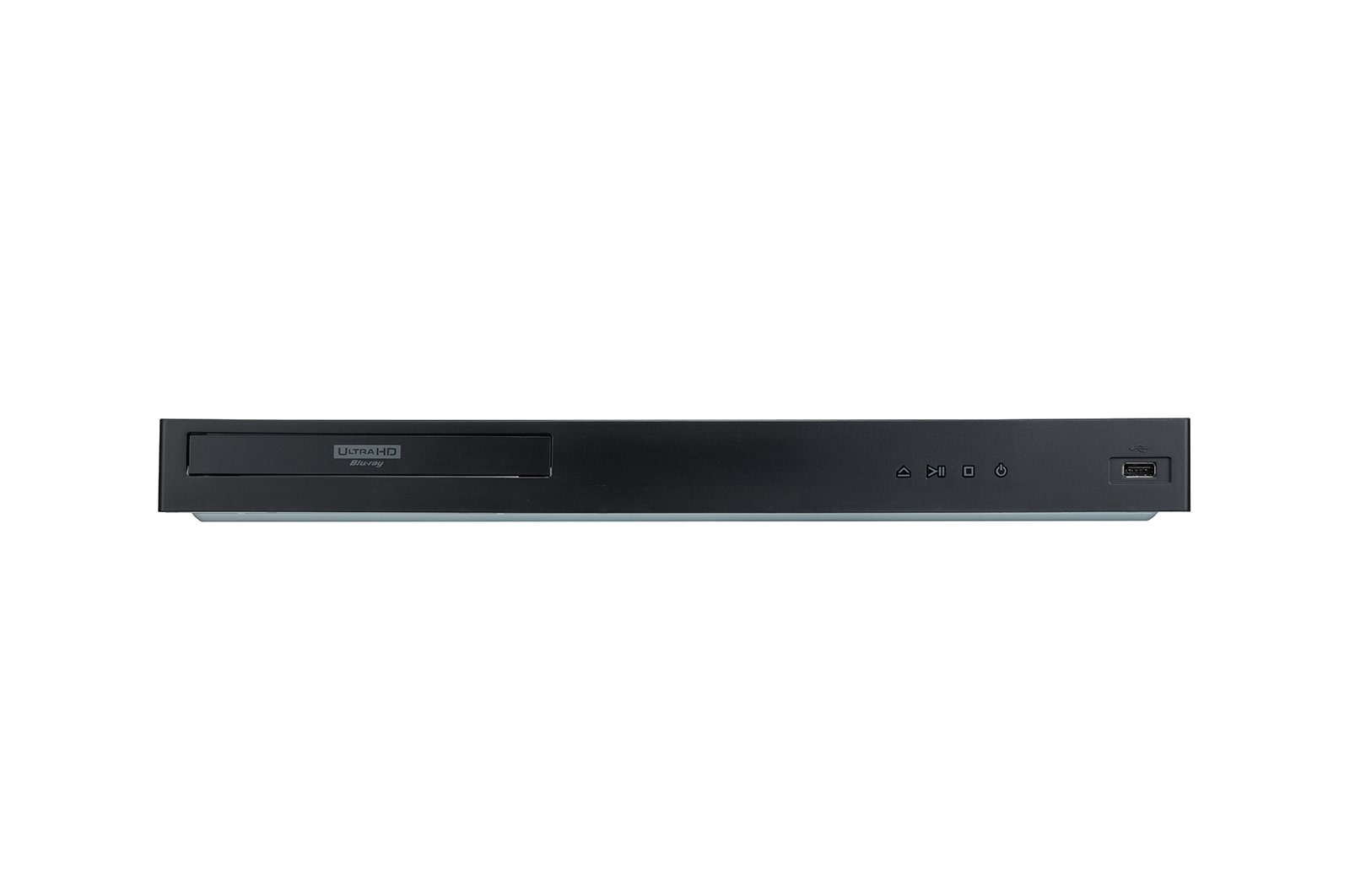 LG UBK80. Reproductor Blu-ray 4K con HDR10. Escalador 4K con conectividad HDMI, USB y cable óptico., UBK80