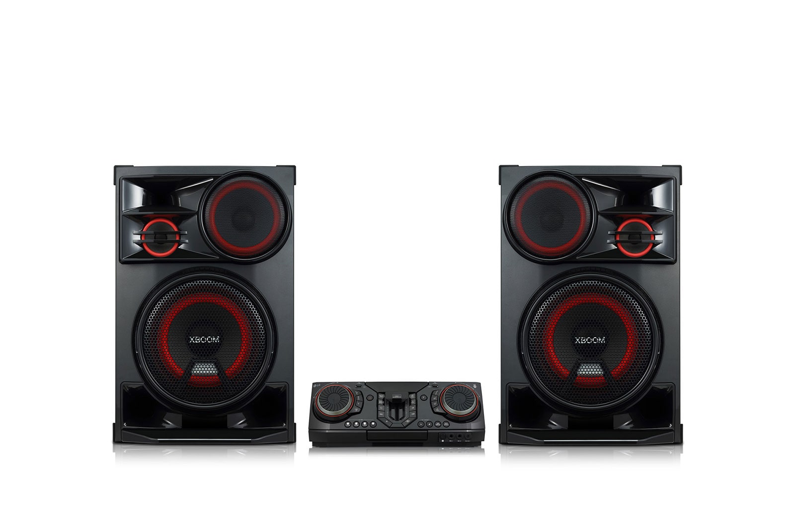 LG Equipo de sonido de 3500W de potencia LG XBOOM La Bestia de alta potencia para crear fiestas únicas con luces multicolor, efectos DJ, Karaoke y entrada para micrófonos. Además puedes crear la playlist perfecta gracias a la multiconectividad Bluetooth. , CL98