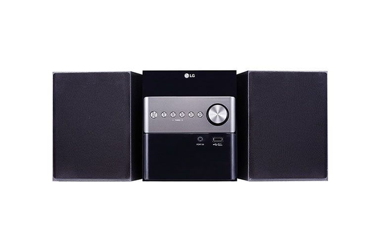 LG XBOOM CM1560, Microcadena con 10W de potencia, conexión bluetooth y USB, CM1560