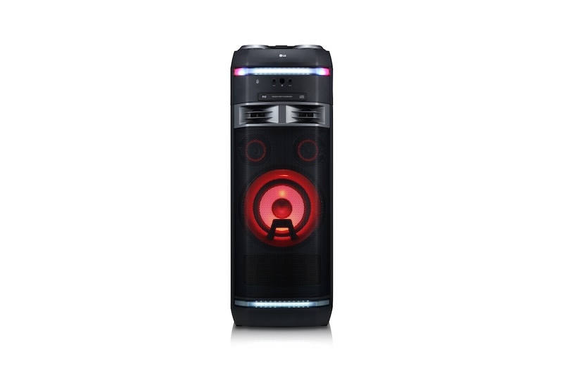 LG Equipo de alto voltaje con 1000W de potencia, Bluetooth, Party link inalámbrico, USB, funciones DJ y Karaoke Star, OK75