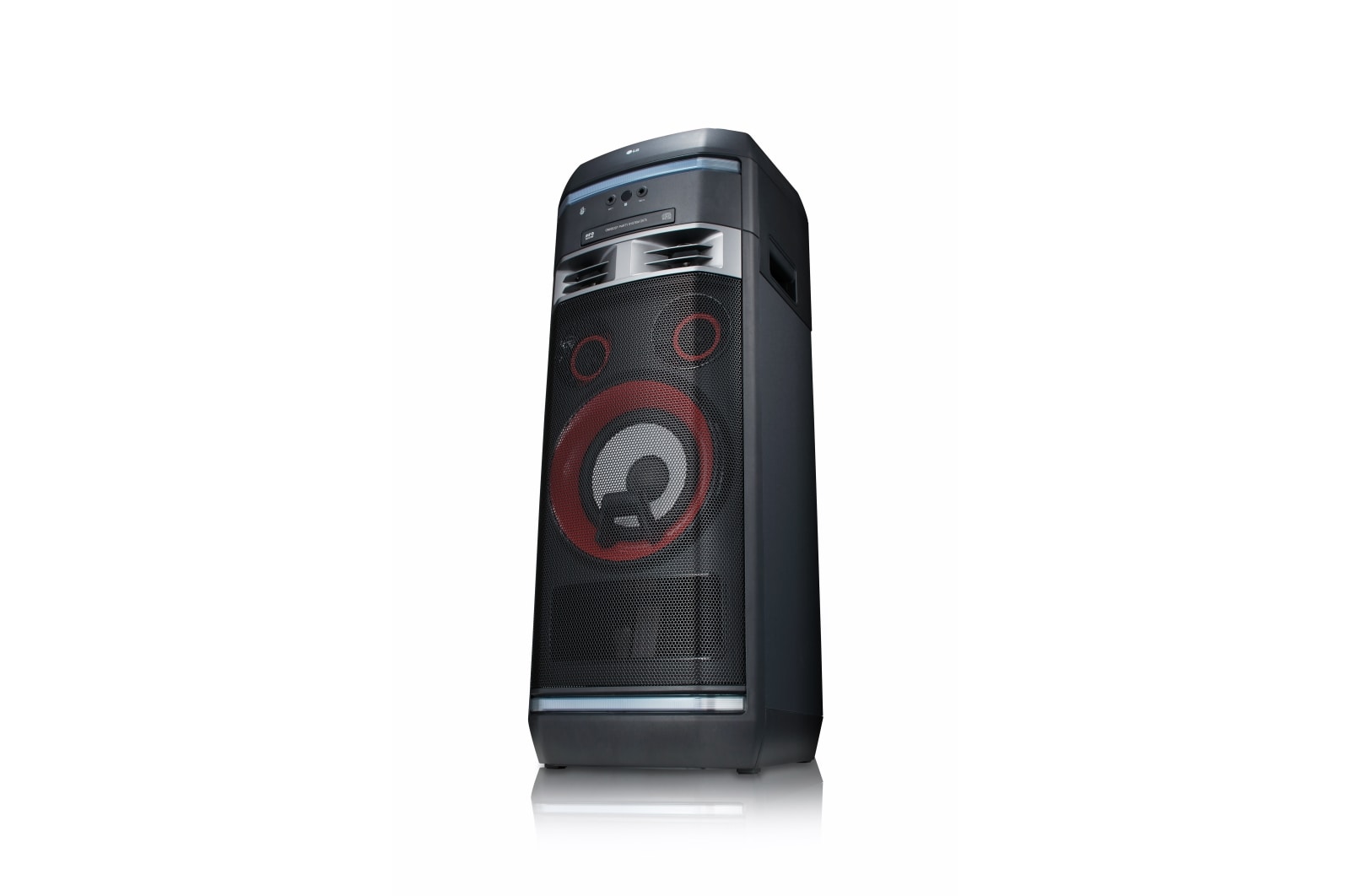 LG Equipo de alto voltaje con 1000W de potencia, Bluetooth, Party link inalámbrico, USB, funciones DJ y Karaoke Star, OK75