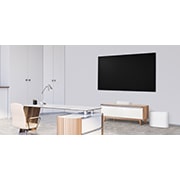 LG Barra de sonido compacta LG QP5W Éclair de 320W de potencia 3.1.2 canales con calidad de sonido Hi-Res Audio, Dolby Atmos, DTS:X  y HDMI eARC., QP5W