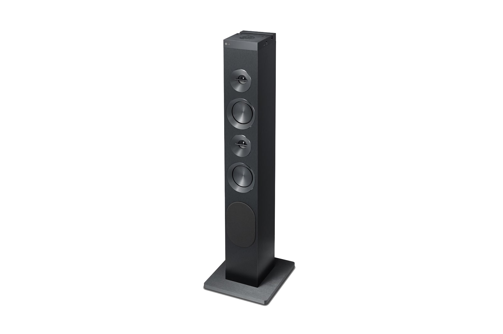 LG Torre de sonido 100W de potencia,USB, Bluetooth, y Conducto Bass Refflex, RK1