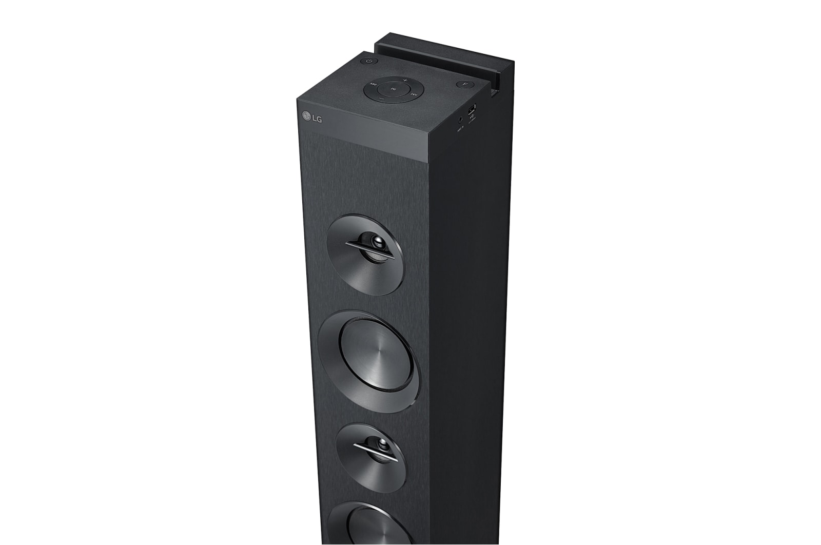 LG Torre de sonido 100W de potencia,USB, Bluetooth, y Conducto Bass Refflex, RK1