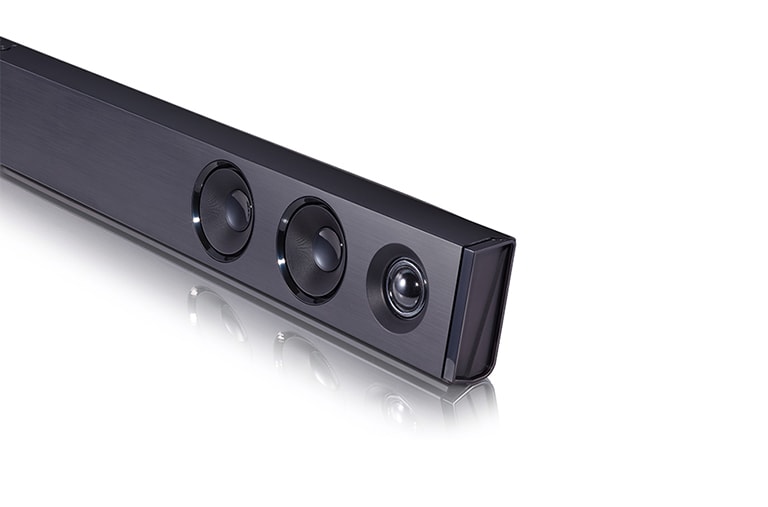 LG Barra de sonido inalámbrica, de 300W de potencia, con Subwoofer inalámbrico, Multi Bluetooth 4.0 BLE y USB, SJ3