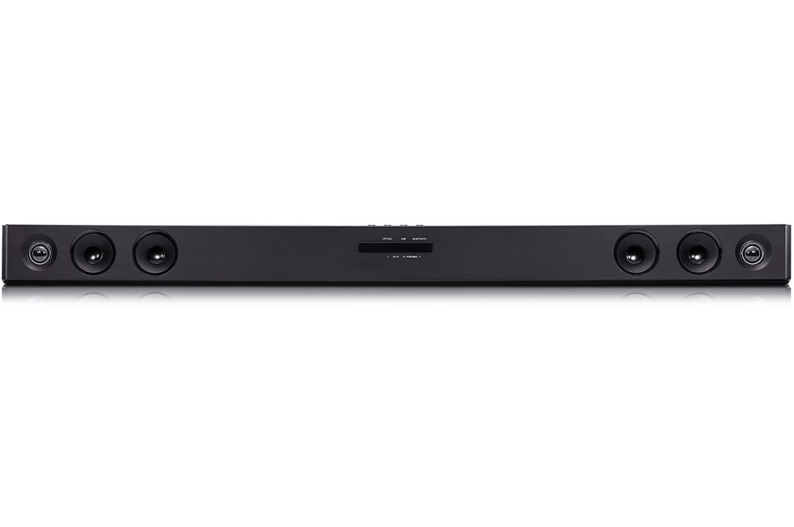 LG Barra de Sonido inalámbrica de 2.1 canales y 40W de Potencia, Diseño Compacto y TV Sound Sync, SK1D