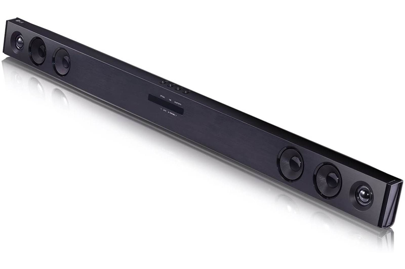 LG Barra de Sonido inalámbrica de 2.1 canales y 40W de Potencia, Diseño Compacto y TV Sound Sync, SK1D