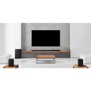 LG Barra de sonido Inteligente LG SP11RA de 770W de potencia 7.1.4 canales con calidad de sonido Hi-Res Audio, Dolby Atmos y DTS:X. Compatible con AirPlay 2, Spotify, Alexa, Asistente Google, Chromecast., SP11RA