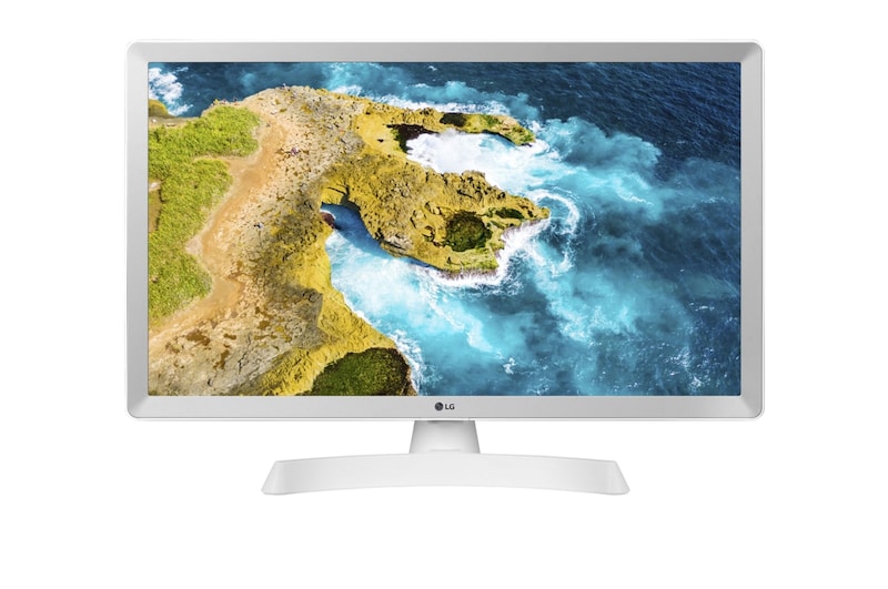 LG TV de Pequeña Pulgada de 24'' de LG HD, amplio ángulo de visión, LED con Profundidad de Color: 16.7M Millones de Colores., Tiempo de Respuesta: 14ms, SMART TV webOS22, 24TQ510S-WZ