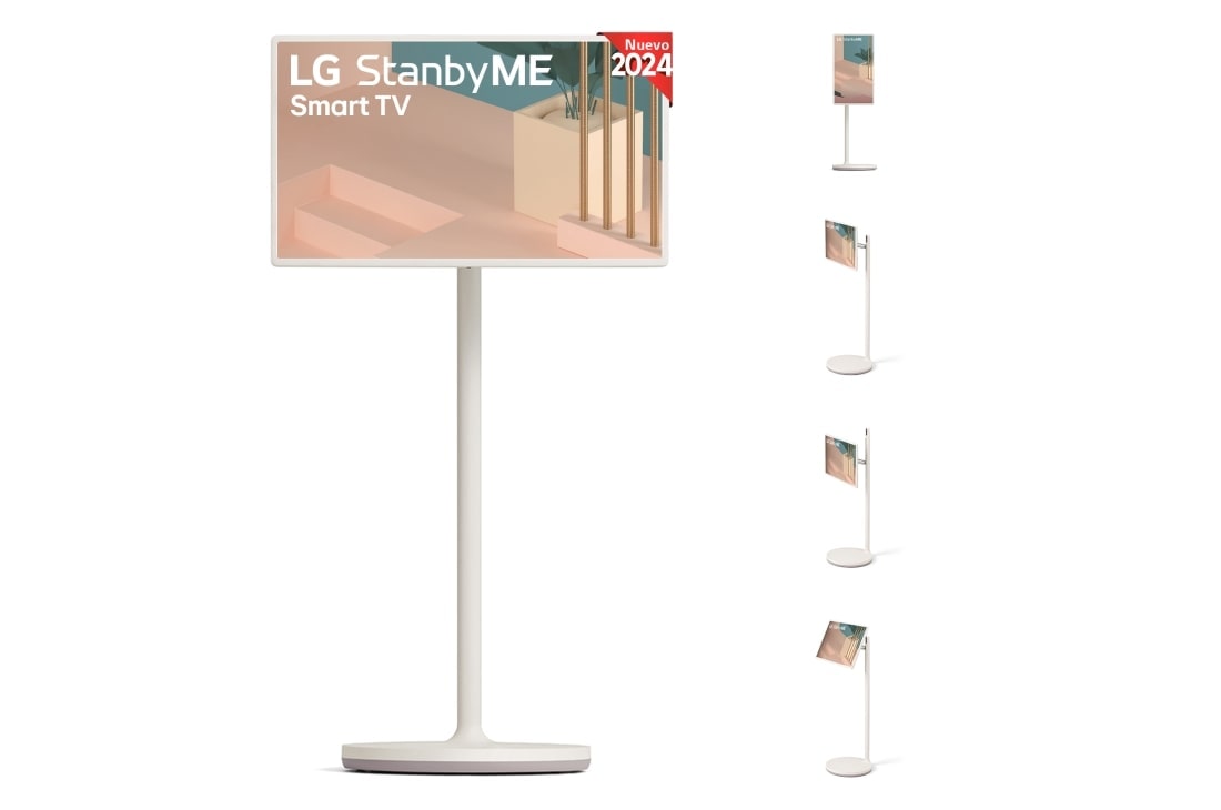 LG  LG StanbyMe, el único Smart TV portátil y táctil<sup>(1)</sup> que te acompaña estés donde estés., 27ART10AKPL