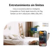 LG  LG StanbyMe el único Smart TV portátil y táctil que te acompaña estés donde estés., 27ART10AKPL