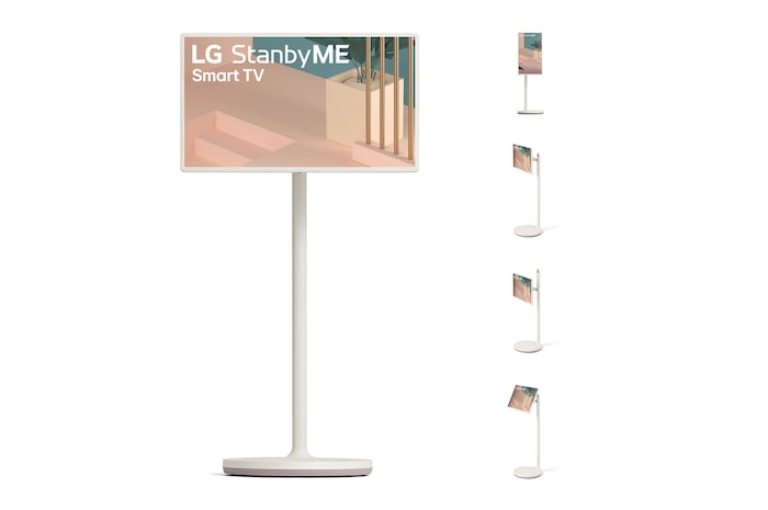LG  LG StanbyMe el único Smart TV portátil y táctil que te acompaña estés donde estés., 27ART10AKPL