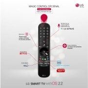 LG Televisor LG HD Ready, Procesador de Gran Potencia a5 Gen 5, compatible con formatos HDR 10, HLG, HGiG. Smart TV webOS22., 32LQ570B6LA