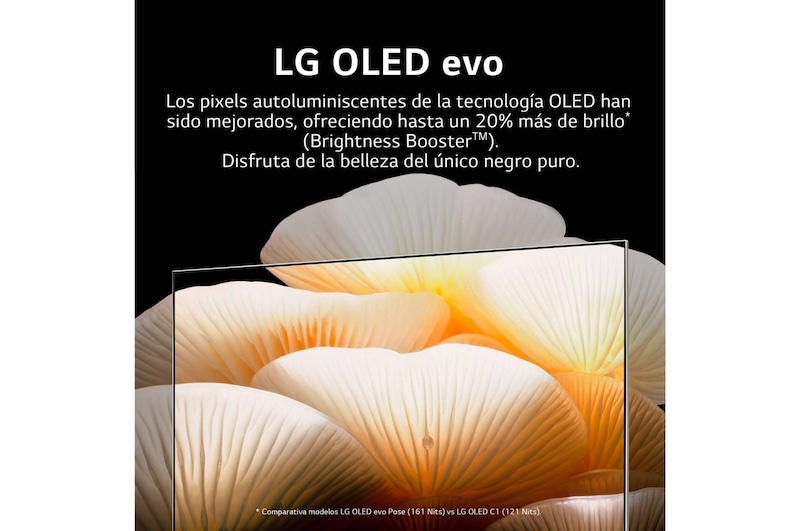 LG TV LG 4K OLED evo POSE, Procesador Inteligente de Máxima Potencia 4K a9 Gen 5 con IA, compatible con el 100% de formatos HDR, HDR Dolby Vision y Dolby Atmos. Smart TV webOS22, el mejor TV para Gaming. , 42LX1Q6LA