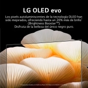 LG TV LG  4K OLED evo POSE, Procesador Inteligente de Máxima Potencia 4K a9 Gen 5 con IA, compatible con el 100% de formatos HDR, HDR Dolby Vision y Dolby Atmos.  Smart TV webOS22, el mejor TV para Gaming. , 42LX1Q6LA