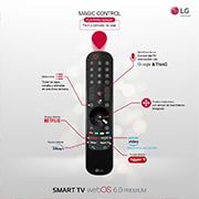 LG 4K NanoCell, SmartTV webOS 6.0, Procesador de Imagen 4k Quad Core [Clase de eficiencia energética G], 43NANO756PA