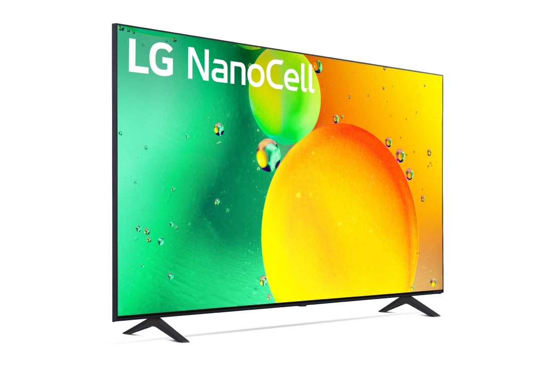 LG Televisor LG 4K Nanocell, Procesador de Gran Potencia 4K a5 Gen 5, compatible con formatos HDR 10, HLG y HGiG, Smart TV webOS22, 43NANO766QA