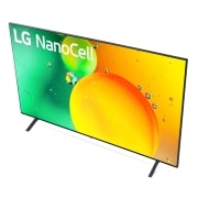 LG Televisor LG 4K Nanocell, Procesador de Gran Potencia 4K a5 Gen 5, compatible con formatos HDR 10, HLG y HGiG, Smart TV webOS22, 43NANO766QA