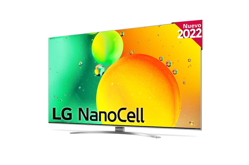 LG Televisor LG 4K Nanocell, Procesador de Gran Potencia 4K a5 Gen 5, compatible con formatos HDR 10, HLG y HGiG, Smart TV webOS22, 43NANO786QA