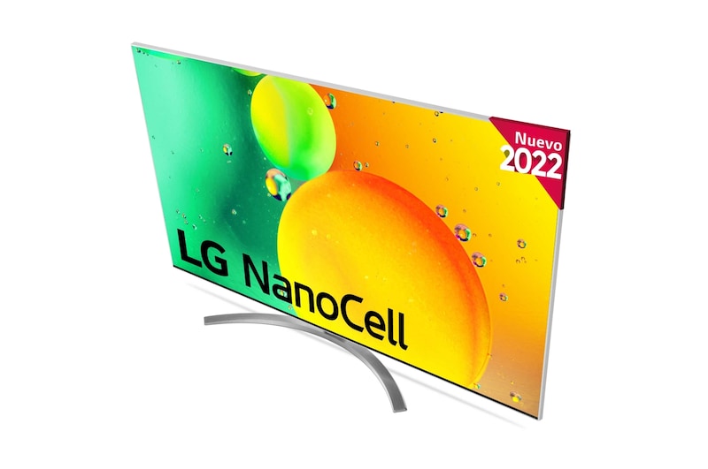 LG Televisor LG 4K Nanocell, Procesador de Gran Potencia 4K a5 Gen 5, compatible con formatos HDR 10, HLG y HGiG, Smart TV webOS22, 43NANO786QA