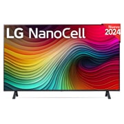 LG 43 pulgadas TV LG NANOCELL 4K serie AI NANO81  con Smart TV WebOS24, 43NANO81T6A