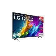 LG 43 pulgadas TV LG QNED 4K serie AI QNED80  con Smart TV WebOS24, 43QNED80T6A