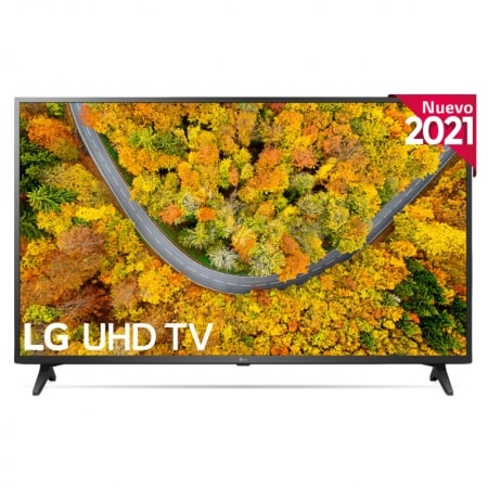 Vista frontal del LG UHD TV