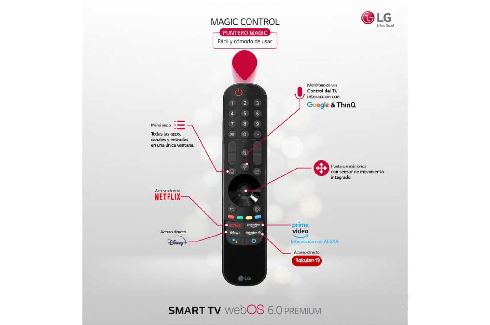 LG TV LG 4K UHD, SmartTV webOS 6.0, Procesador de Imagen 4K Quad Core, Gaming TV, Compatible HDR10 Pro y HLG [Clasificación energética G], 43UP75006LF