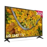 LG TV LG 4K UHD, SmartTV webOS 6.0, Procesador de Imagen 4K Quad Core, Gaming TV, Compatible HDR10 Pro y HLG [Clasificación energética G], 43UP75006LF