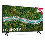 LG 4K UHD, SmartTV webOS 6.0, Procesador de Imagen 4K Quad Core [Clasificación energética G], 43UP77006LB