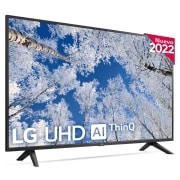 LG Televisor LG 4K UHD, Procesador de Gran Potencia 4K a5 Gen 5, compatible con formatos HDR 10, HLG y HGiG, Smart TV webOS22., 43UQ70006LB