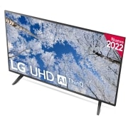 LG Televisor LG 4K UHD, Procesador de Gran Potencia 4K a5 Gen 5, compatible con formatos HDR 10, HLG y HGiG, Smart TV webOS22., 43UQ70006LB