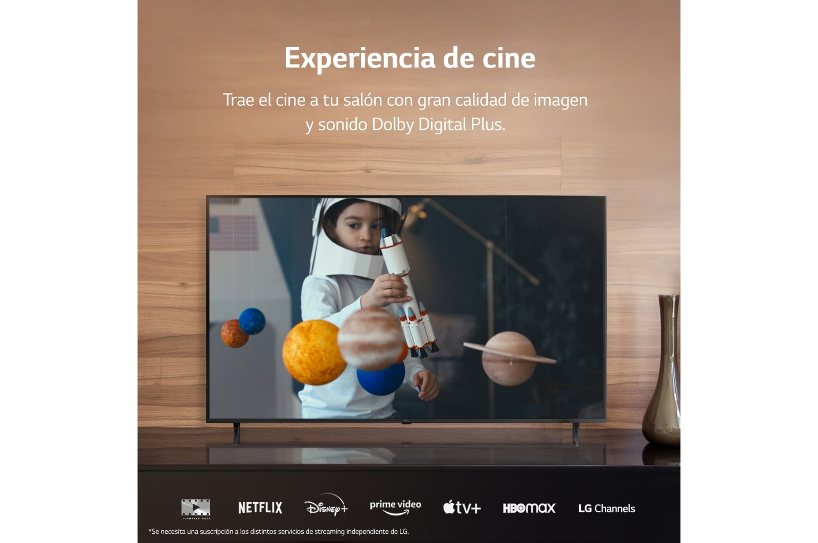 LG TV LG  UHD 4K de 43'' Serie 78, Procesador Alta Potencia, HDR10 / Dolby Digital Plus, Smart TV webOS23. , 43UR78006LK