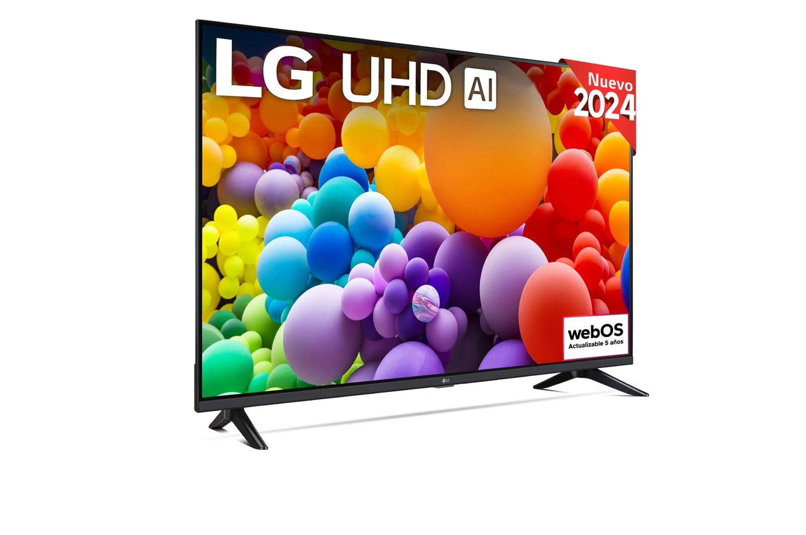 LG 43 pulgadas TV LG UHD AI 4K serie UT73 con Smart TV WebOS24, 43UT73006LA