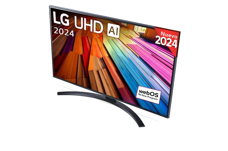 LG 43 pulgadas Smart TV LG UHD AI UT81 4K 2024, 43UT81006LA